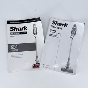 Shark Rocket HV380 HV382 Vacuum Instruction Manual Guide OEM